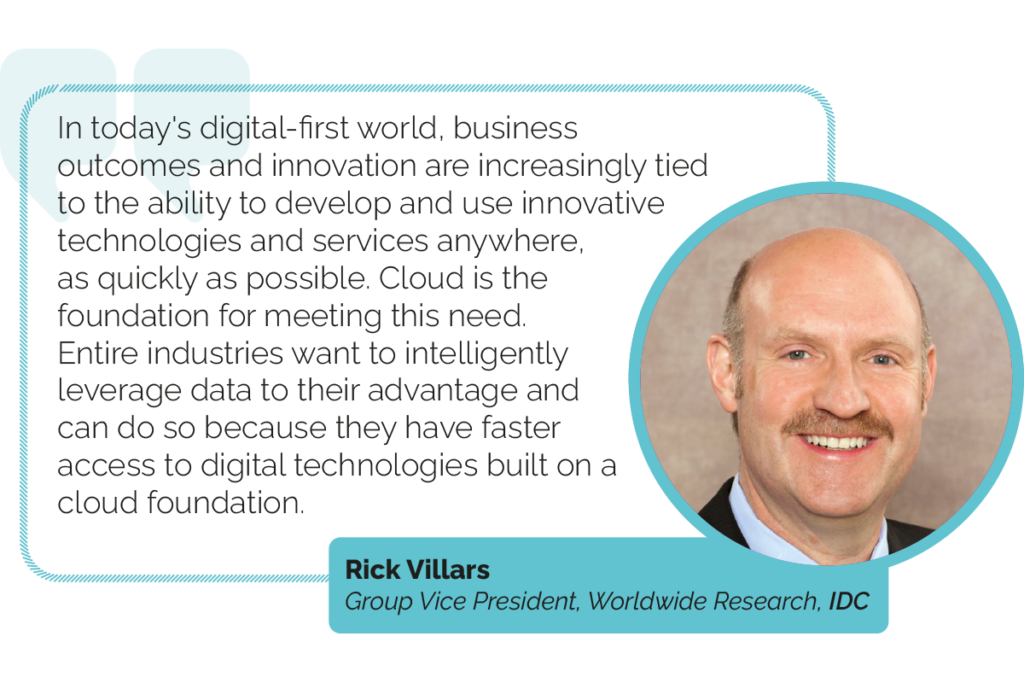 Rick Villars, Group Vice President, Worldwide Research, IDC
